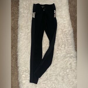 Nike Black Leggings with Gray Accents